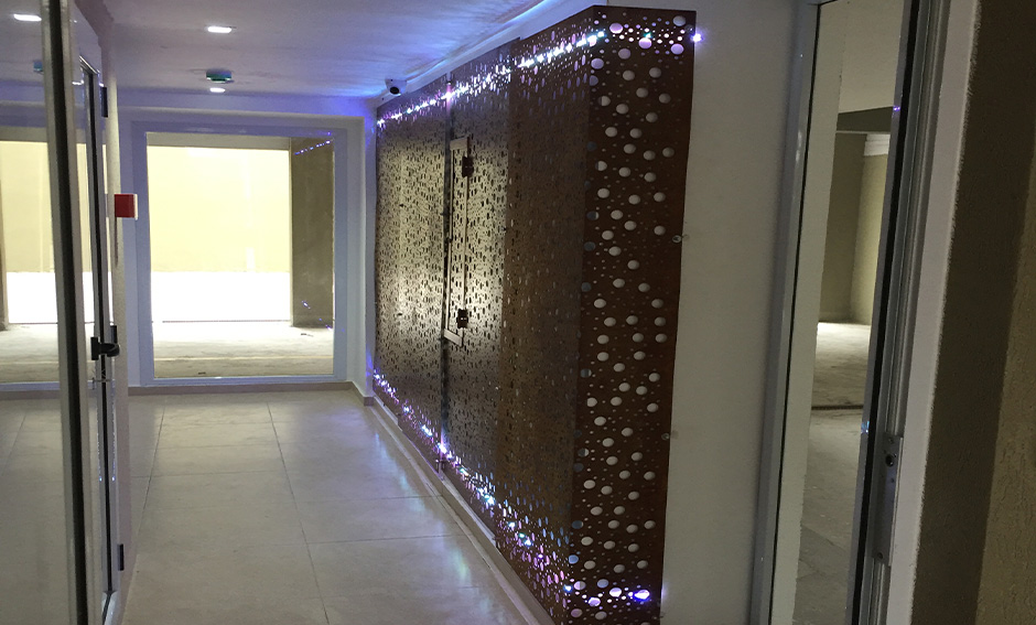 Edificios iluminación