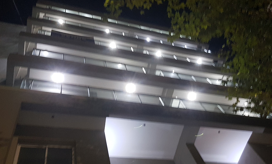 Edificios iluminación